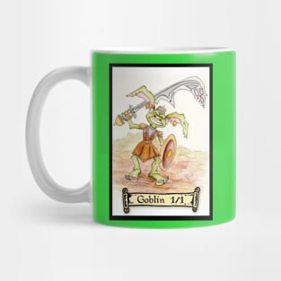 MTG Goblin Token w/Sword Mug